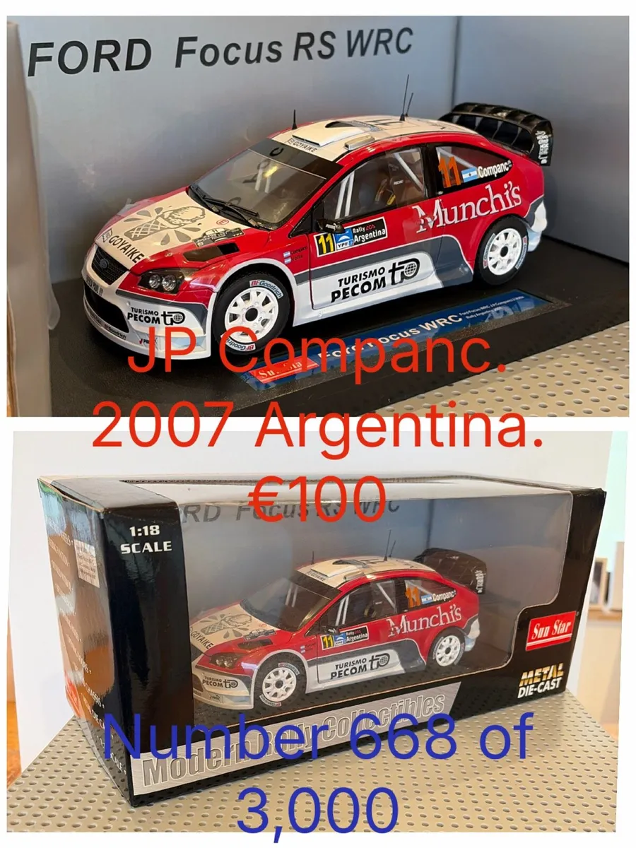 1:18 scale rally models - Image 2