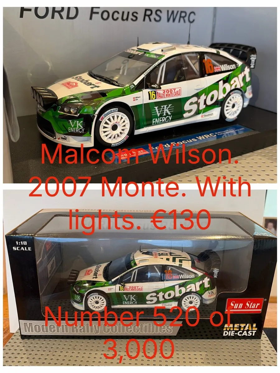 1:18 scale rally models - Image 3