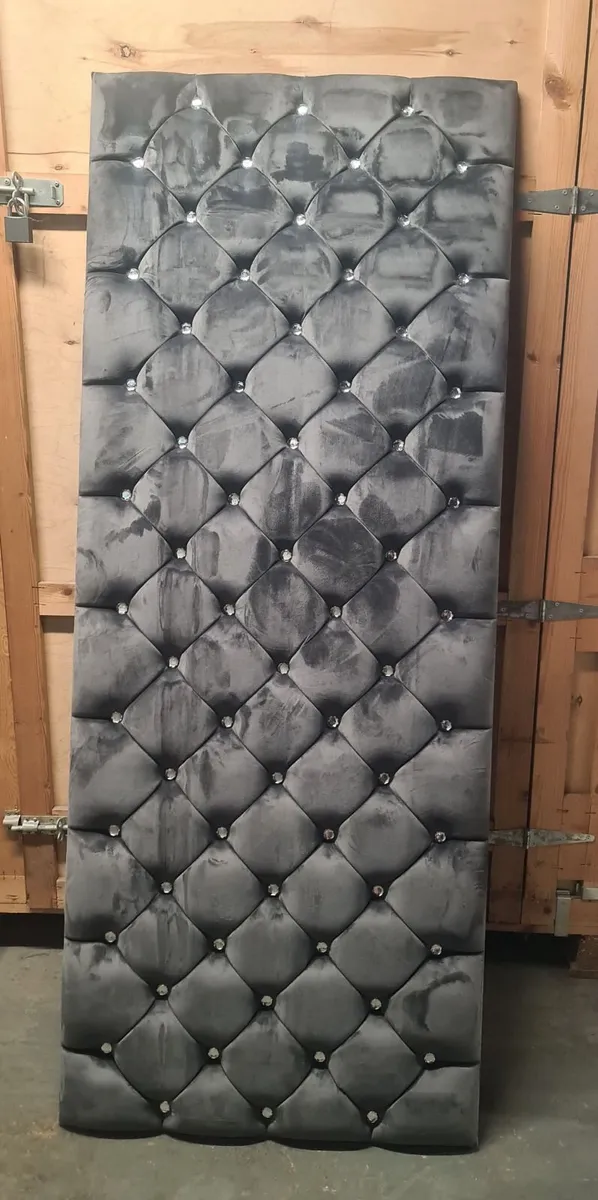 Luxury Padded Headboard – new - Image 1