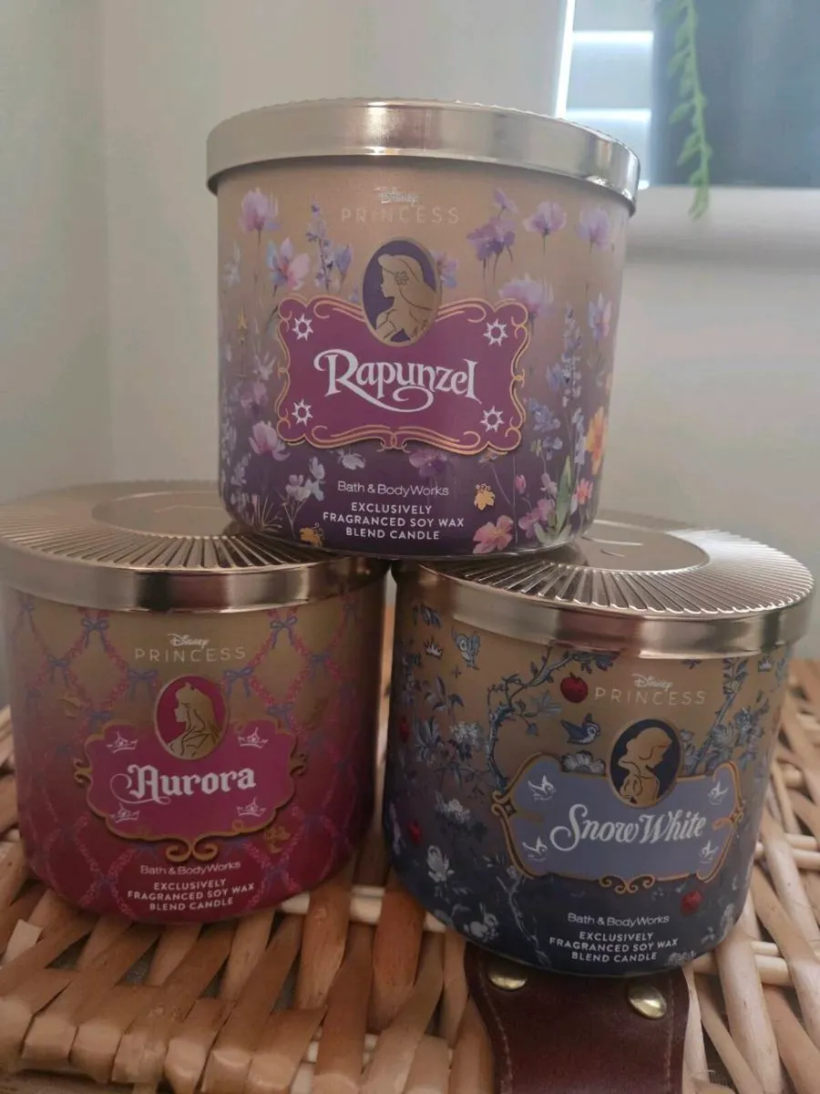 Bath&body princess candles - Image 1
