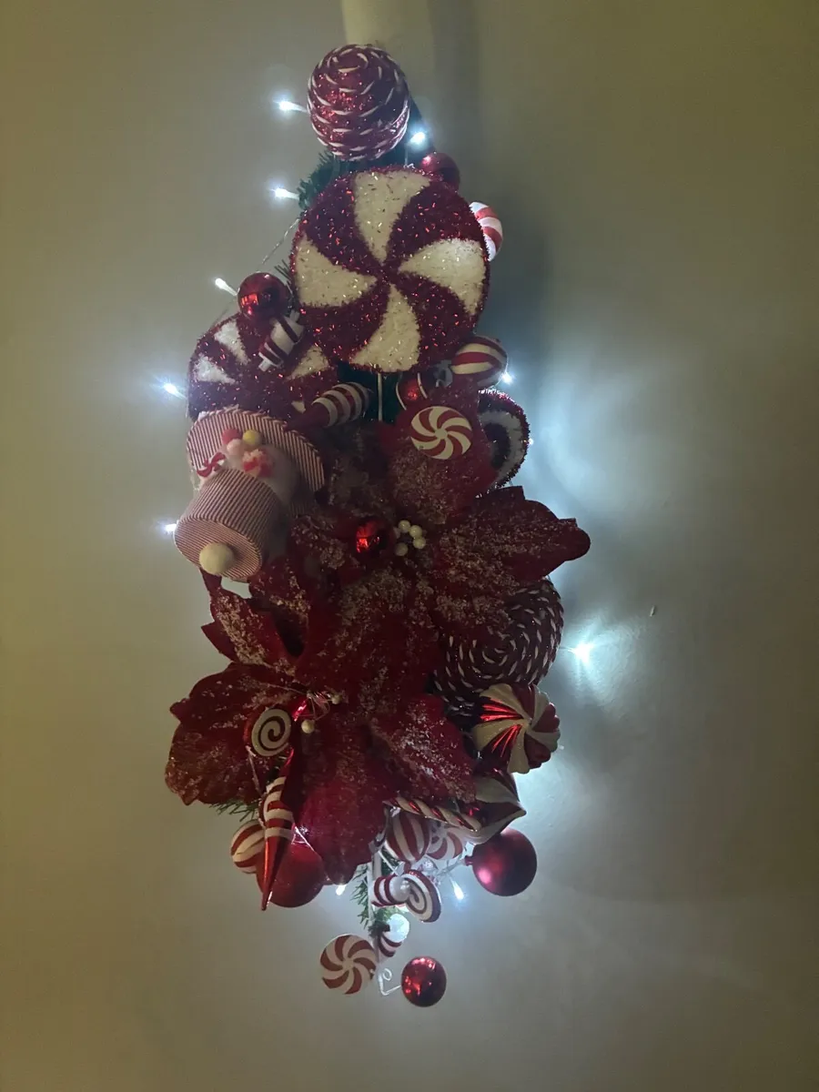 Christmas candy cane swags - Image 2