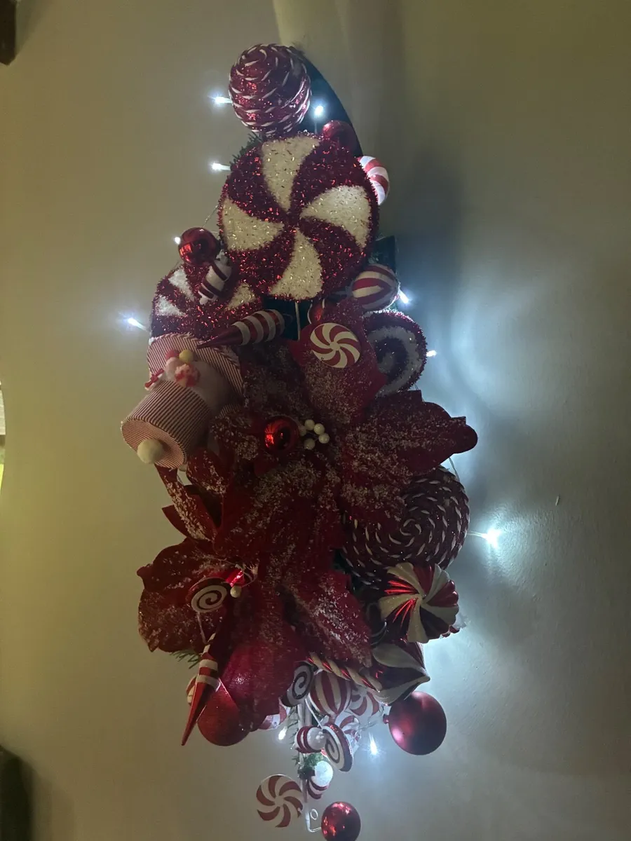 Christmas candy cane swags - Image 4