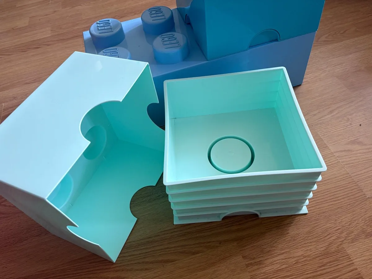 Lego storage boxes - Image 2