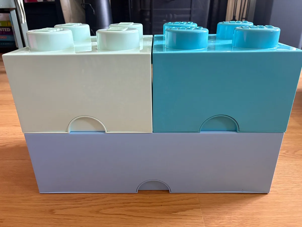Lego storage boxes - Image 3