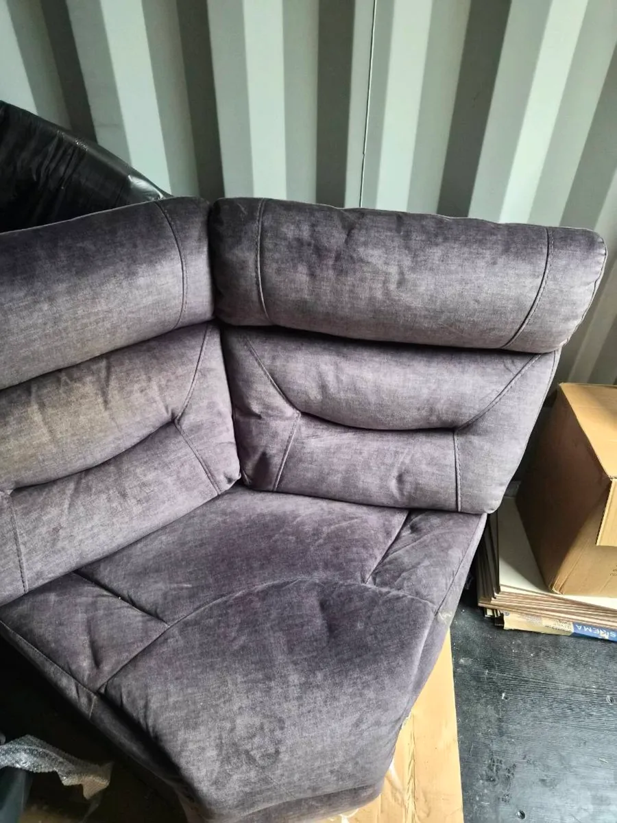 Recliner Sofa with corner piece - Image 3