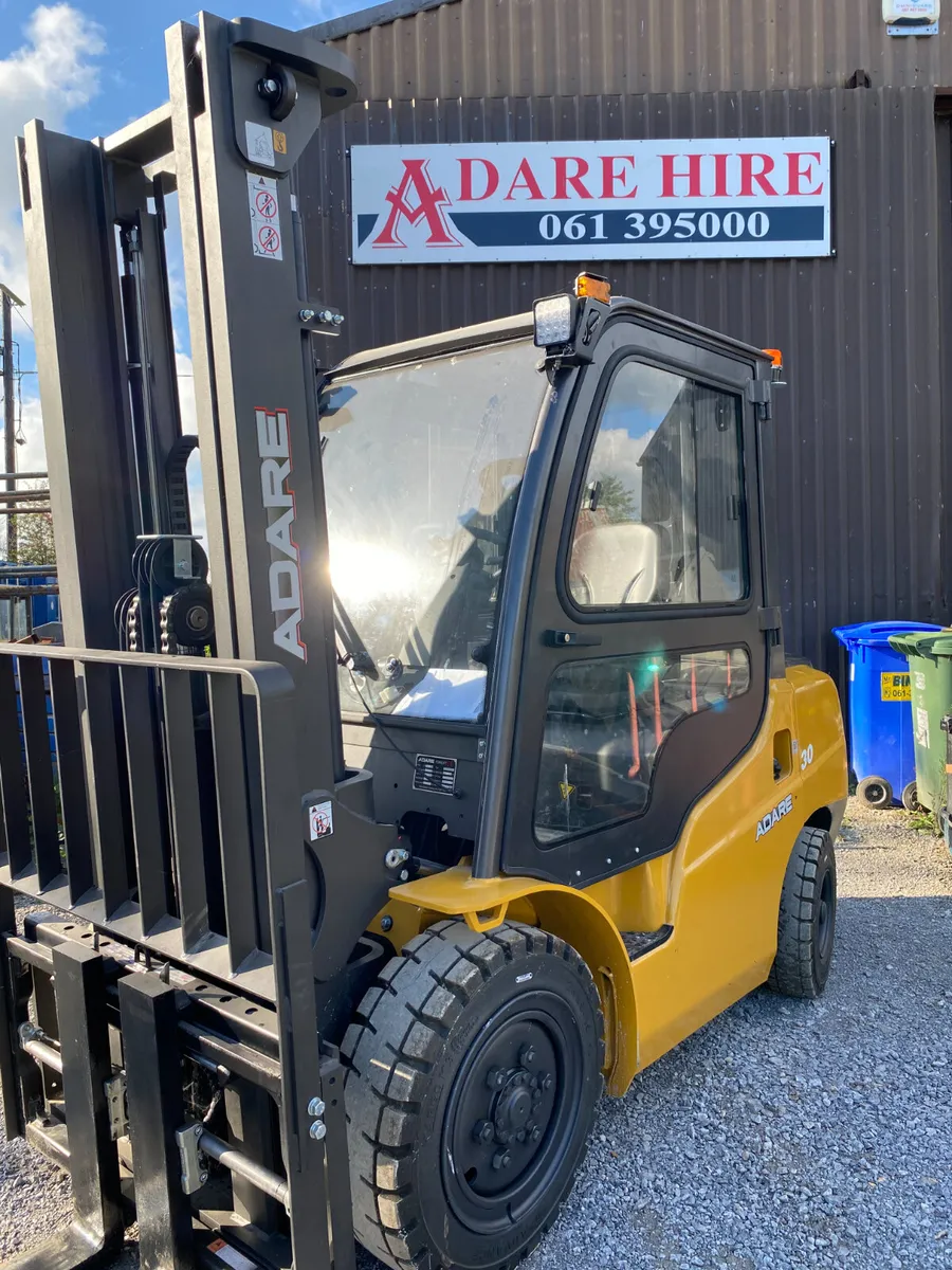 Adare 3 Ton Diesel Forklift For Sale - Image 2