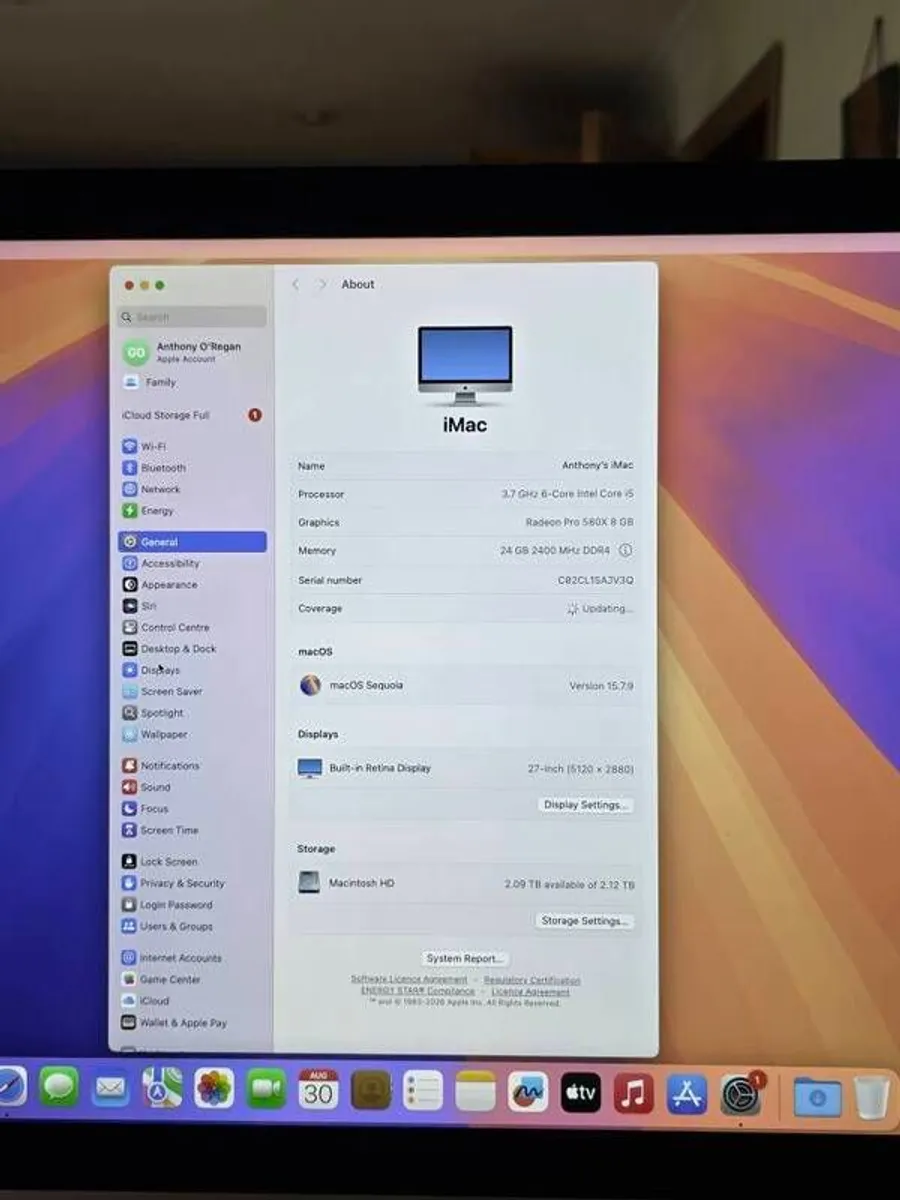 Apple Imac 2019 - Image 3