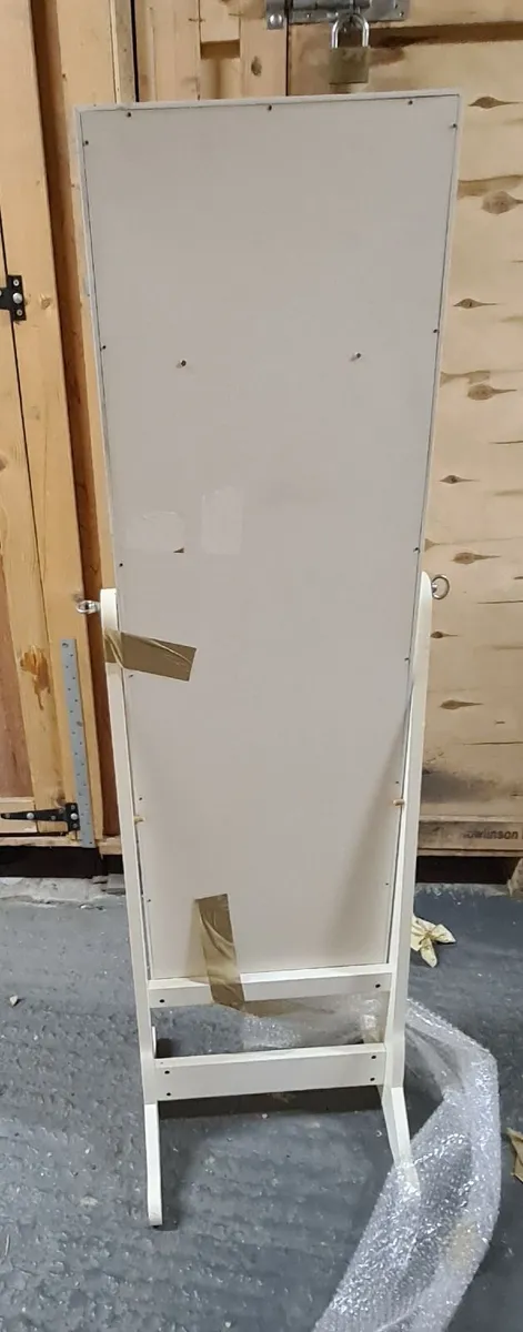 White Free-Standing Jewellery Cabinet - Image 4
