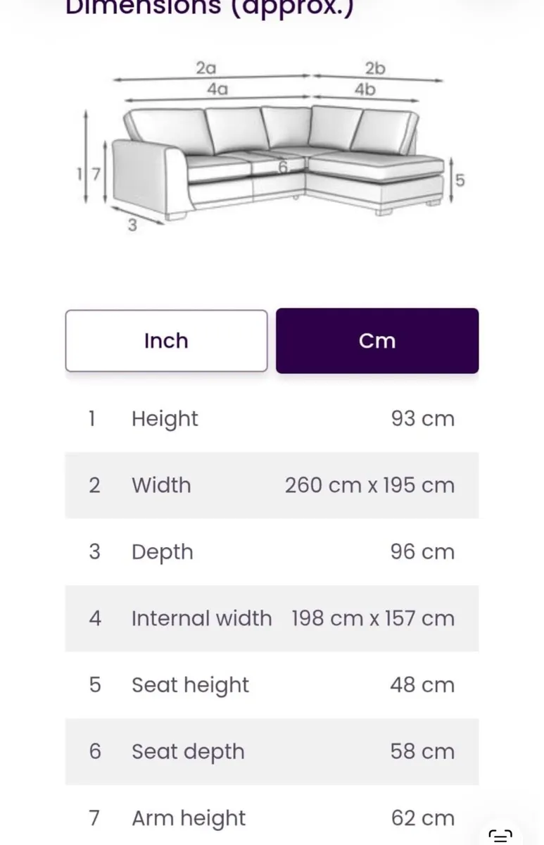 Dfs corner sofa - Image 3