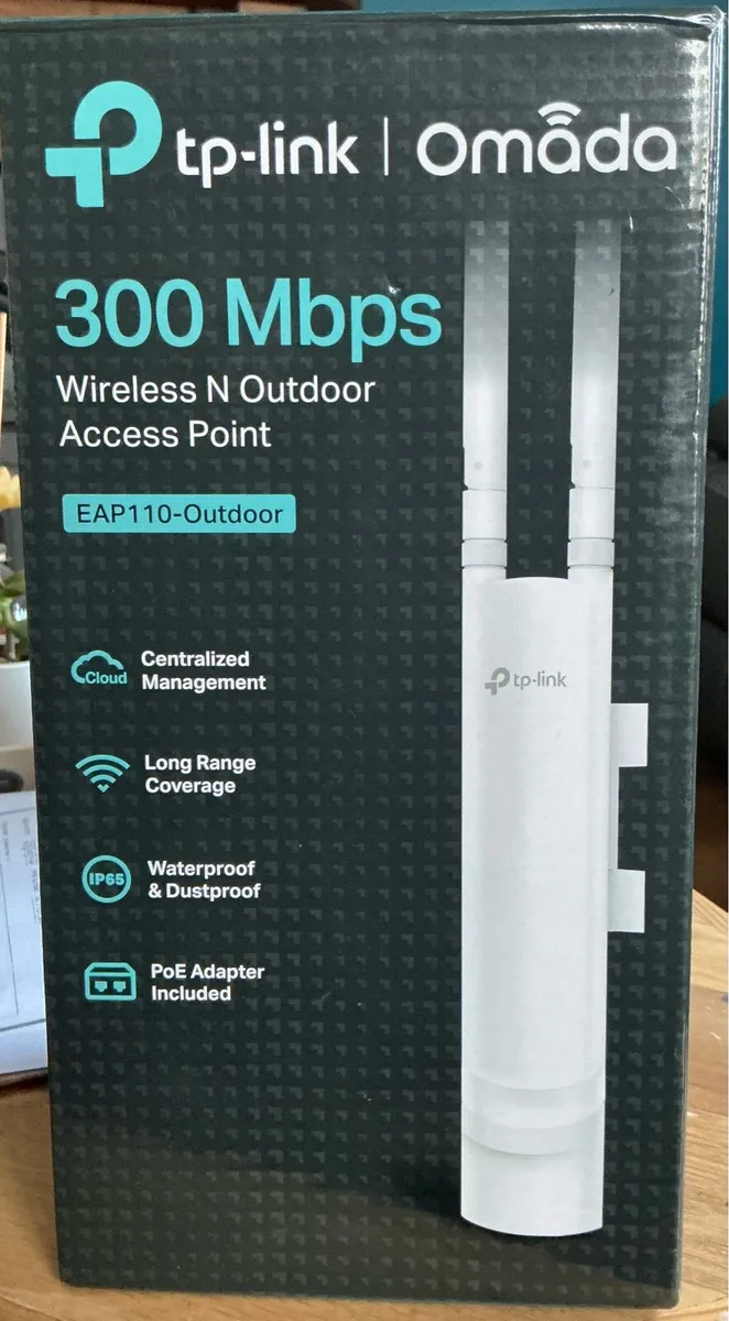 TP Link Wireless N Outdoor Access Point - Image 1