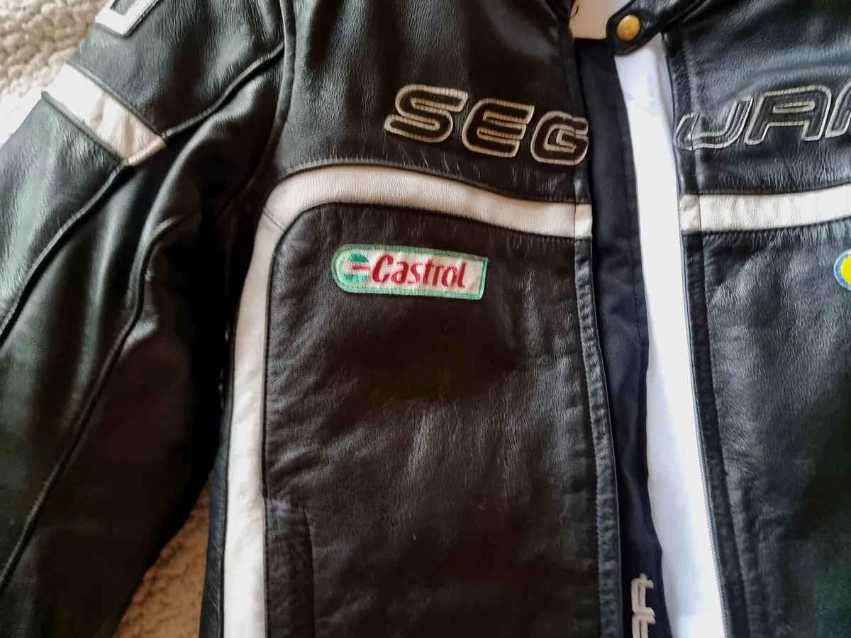 Segura   Leather Motorcycle Jacket size Large - Image 2