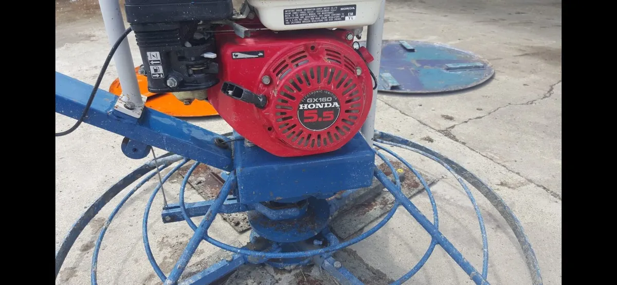 Power float and power screed - Image 1