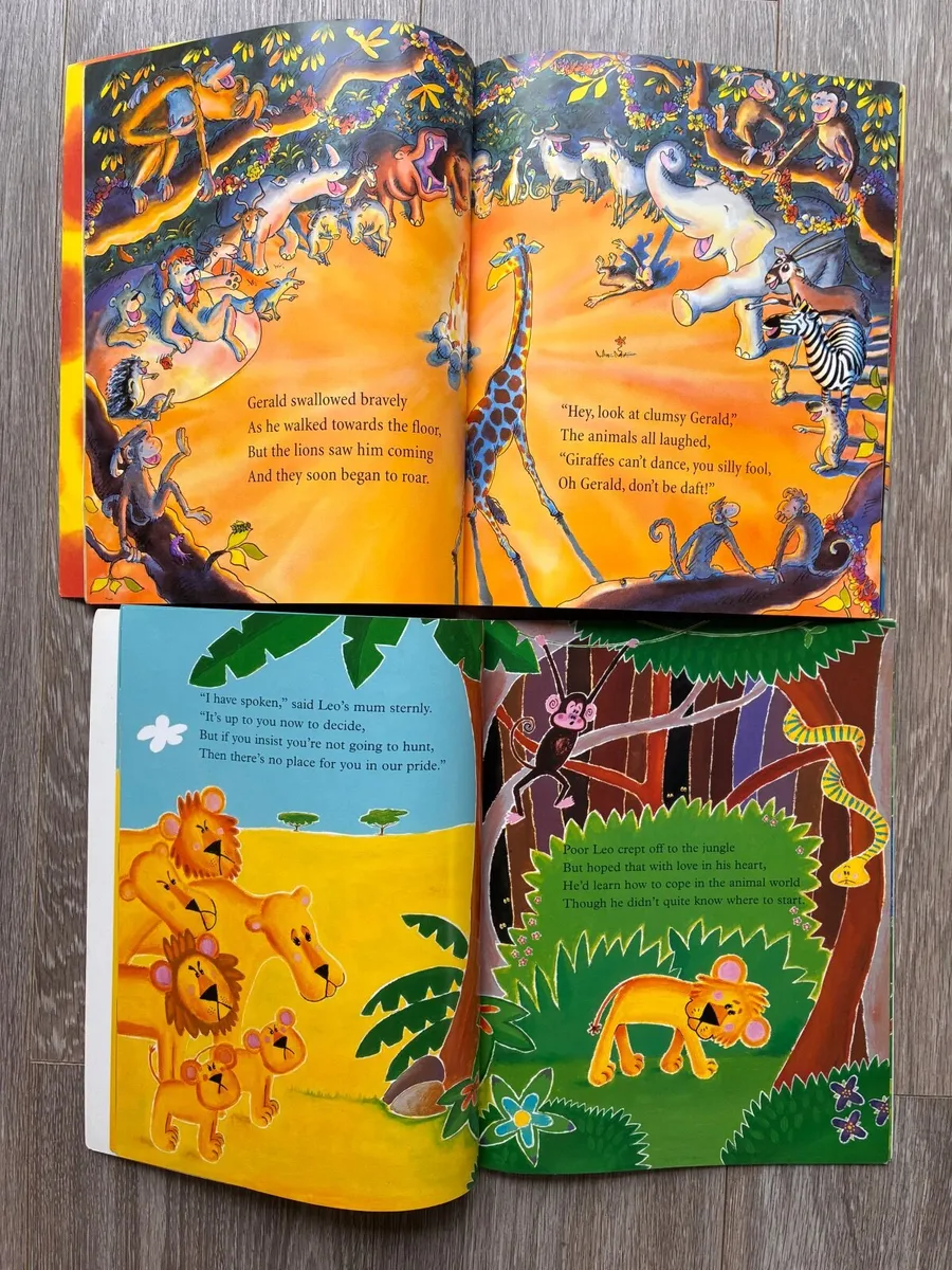 Giles Andreae Picture Book Bundle – Giraffes Can’t - Image 2