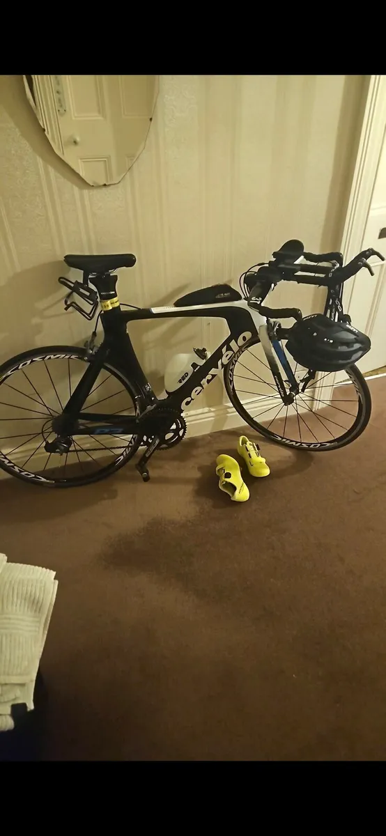 2015 Cervelo P3 TT bike with a 54cm frame