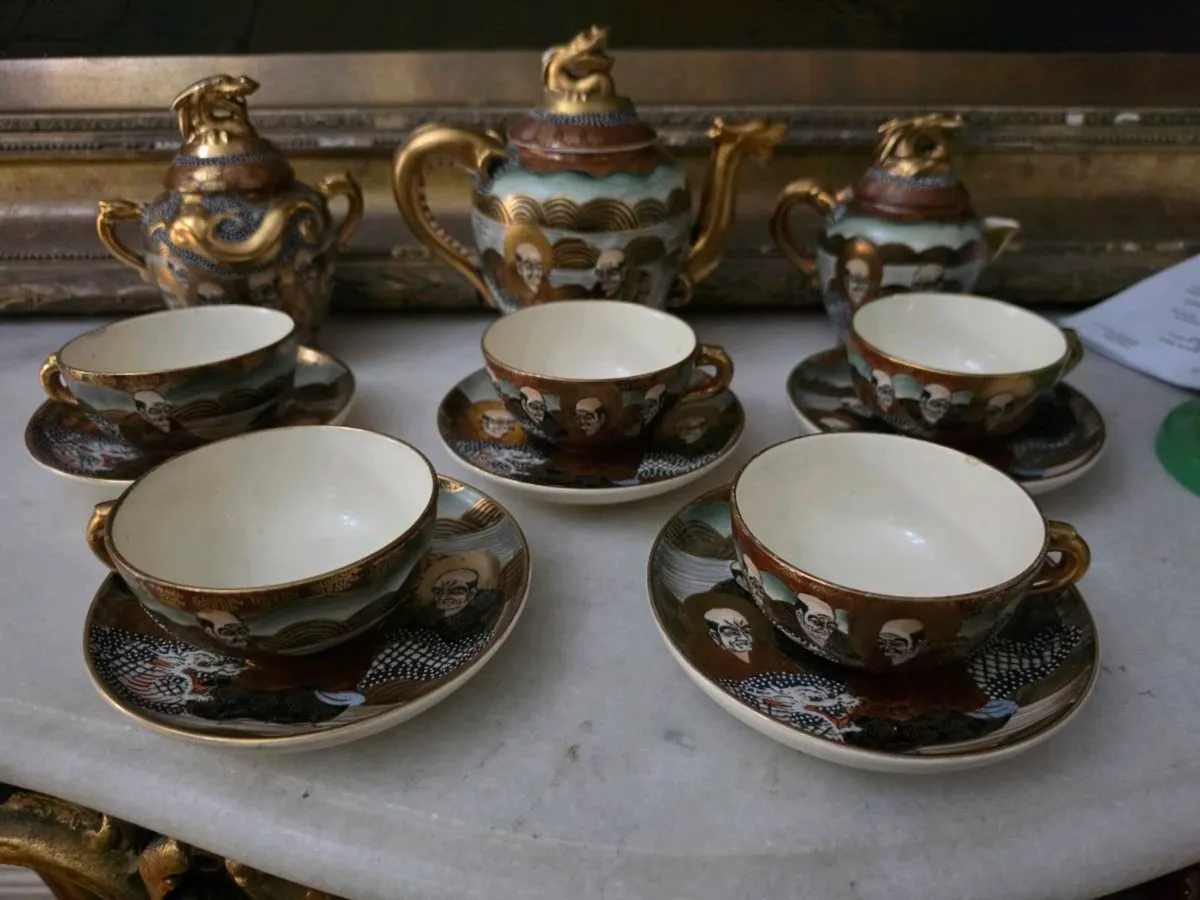 Vintage and antique teasets - Image 4