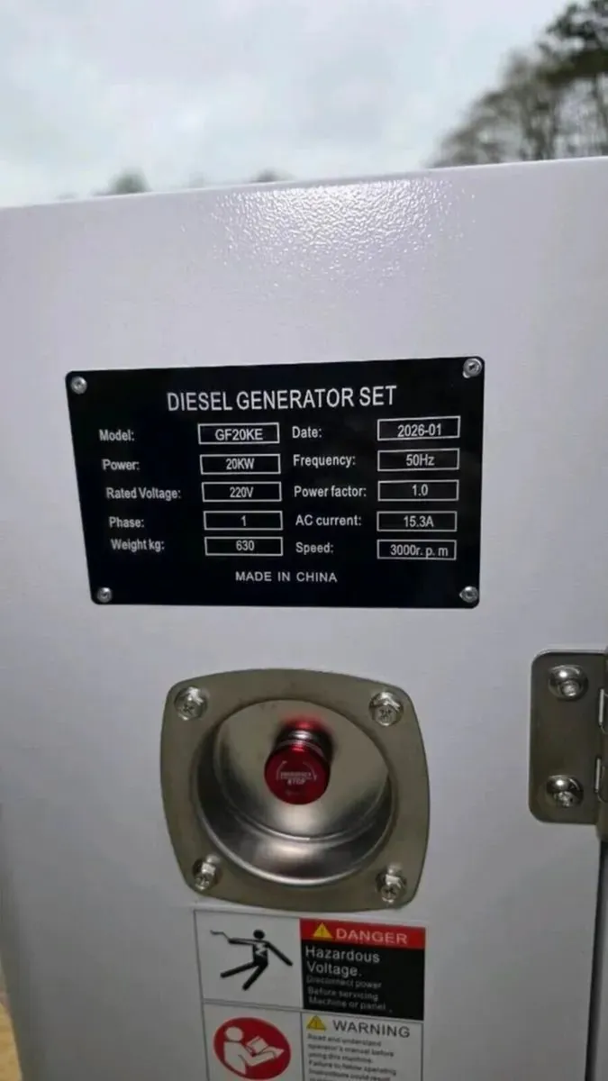 Generator 8kw 10kva diesel house generator new - Image 1
