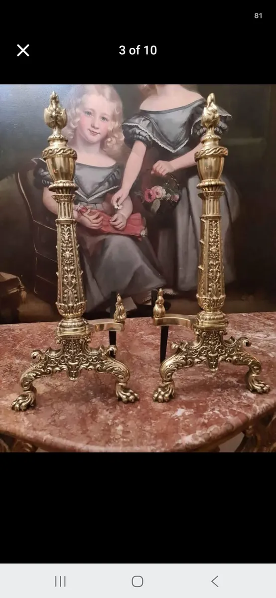 Antique candleabras - Image 4