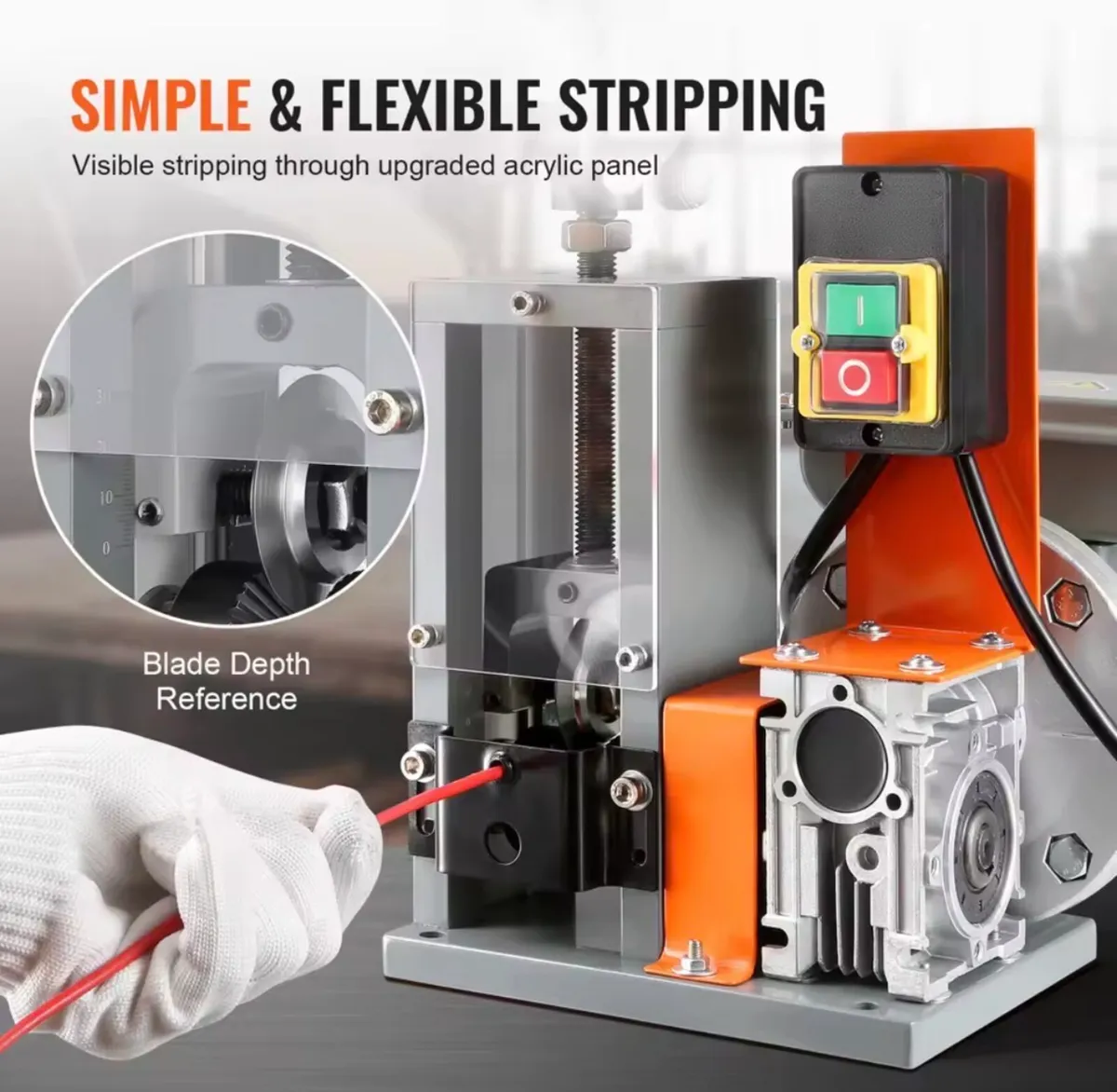 New Electric Wire Stripping Machine 1.5-25mm - Image 1