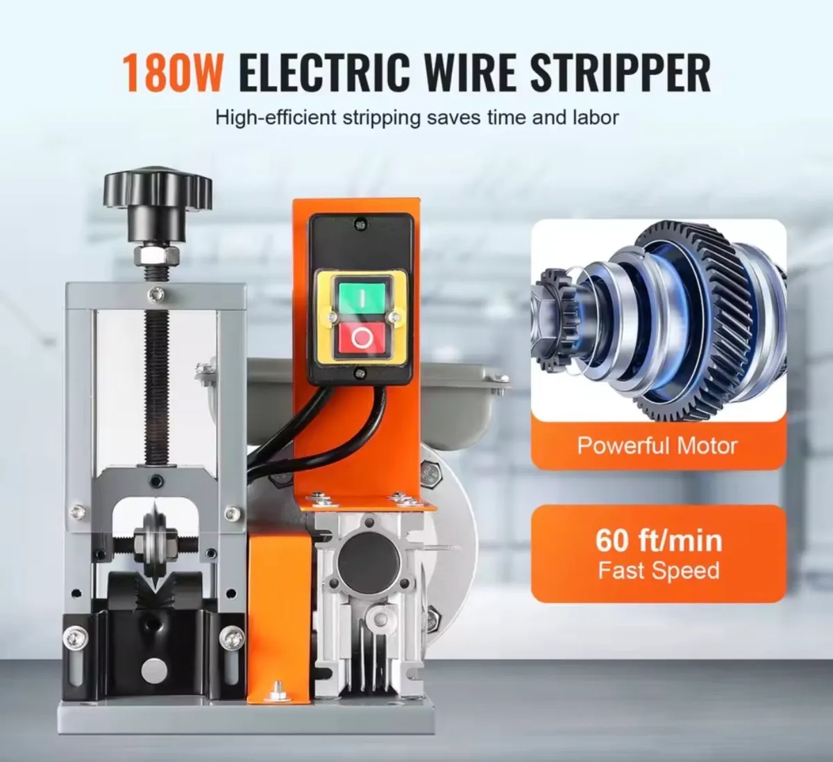 New Electric Wire Stripping Machine 1.5-25mm - Image 4