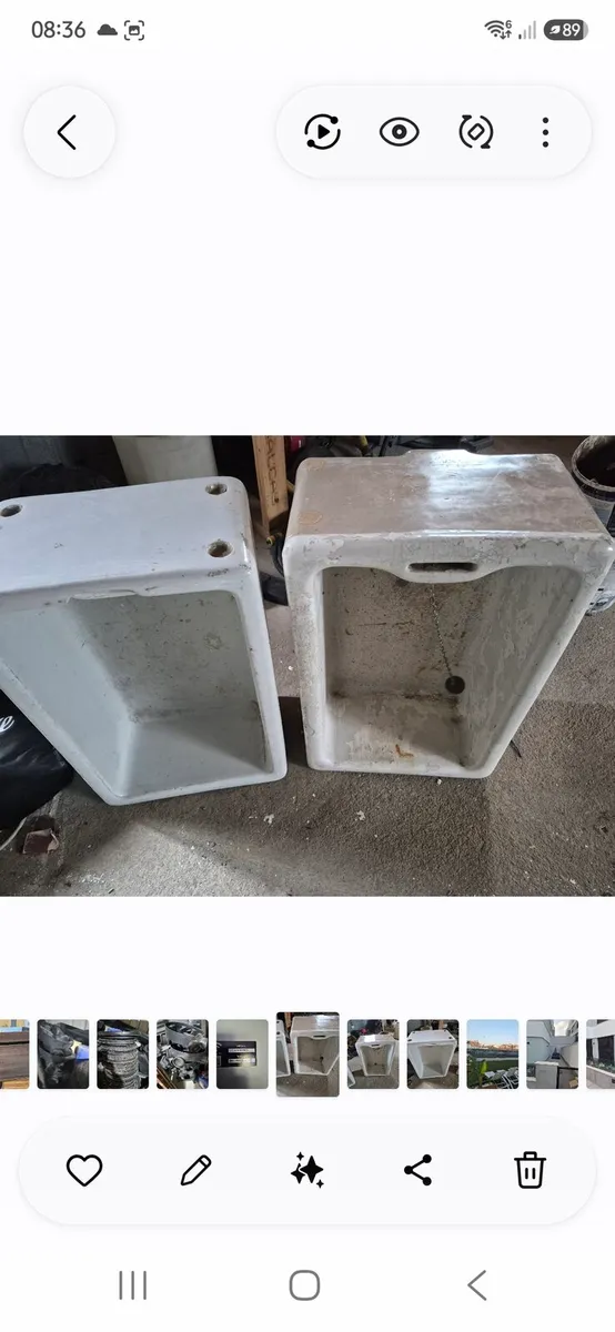 2 belfast sinks - Image 1