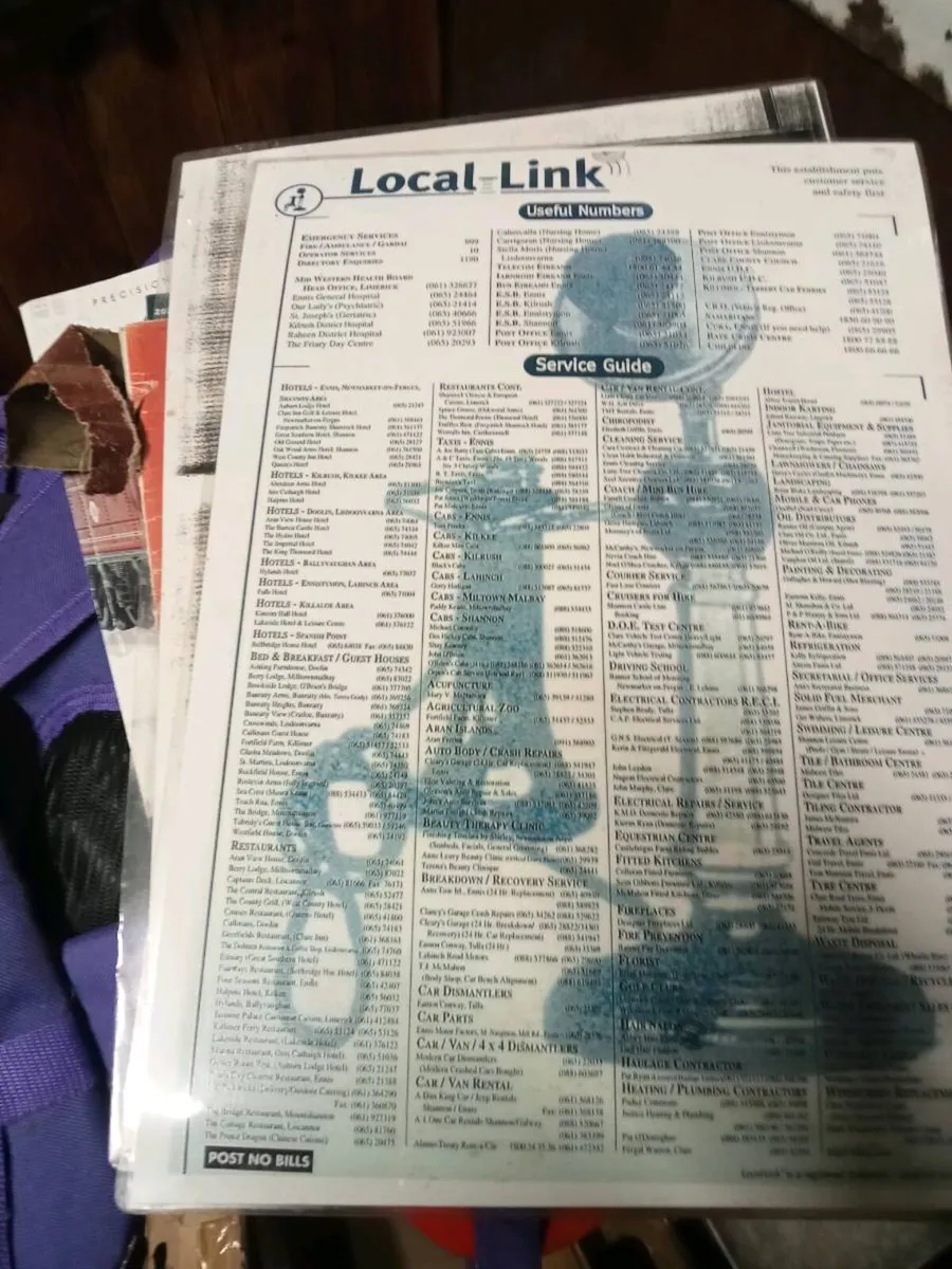 Old local Link phone number