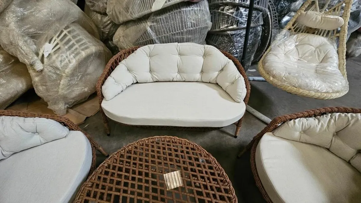Garden furniture rattan brand new - Image 3