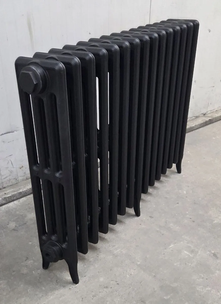 Victorian 4 Column Cast Iron Radiator 660mm/column - Image 4