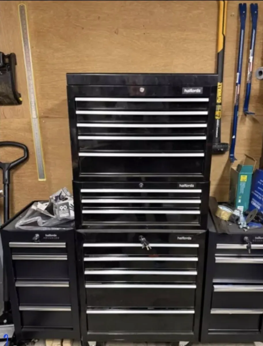 Halford 5 tier Tool chest

New in boxes - Image 2