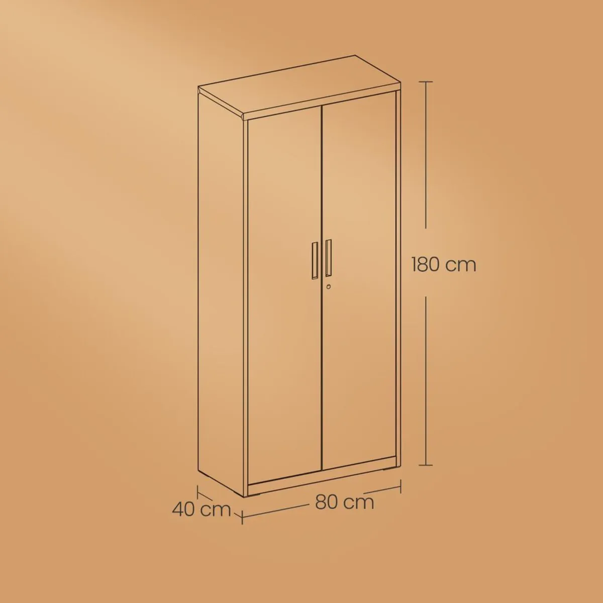 Multi purpose storage cabinet (Grey)-FREE DELIVERY - Image 2