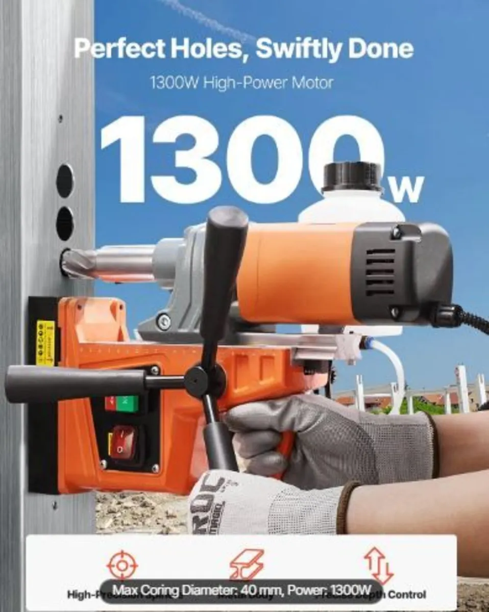 Magnetic Drill, 1300W - Image 1