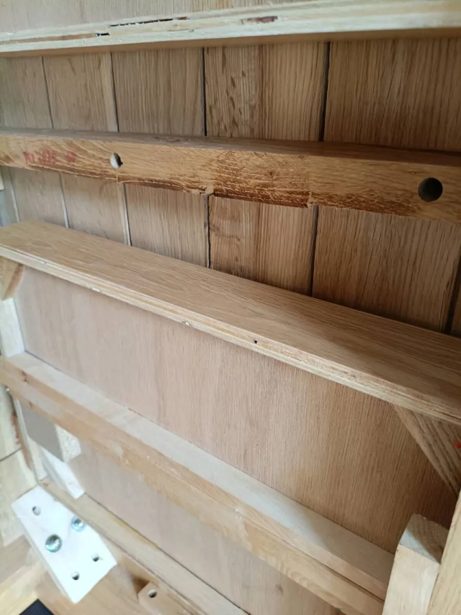 Solid oak coffee table, solid construction. - Image 3