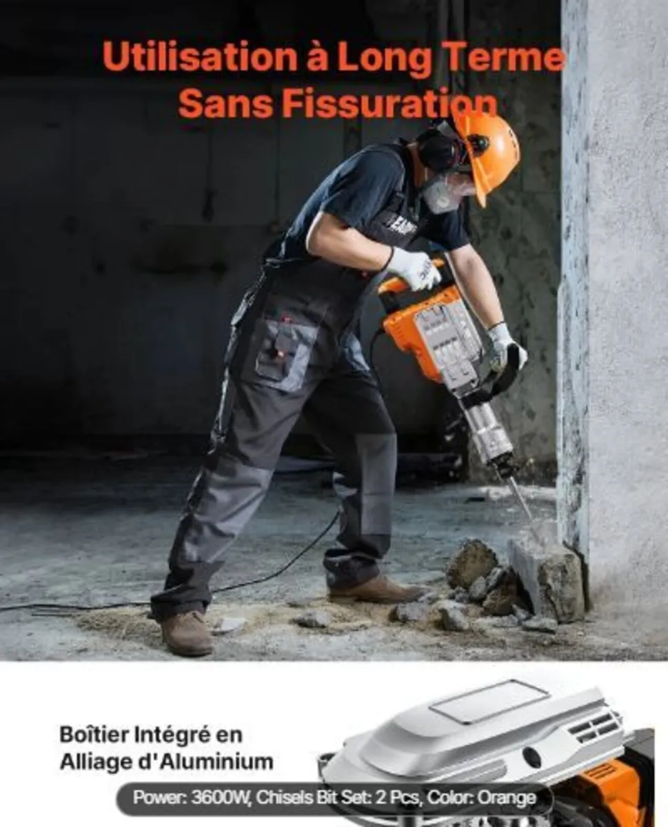 Demolition Jack Hammer, 3500W - Image 2