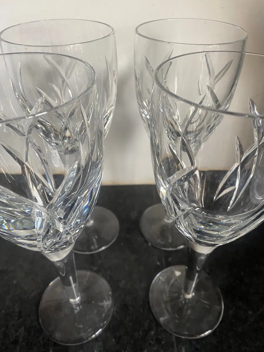 Waterford Crystal John Rocha wine glasses - Image 3