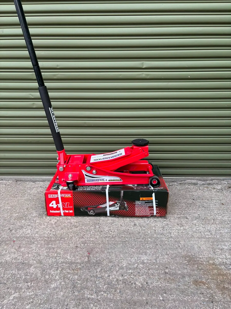 Heavy Duty 4 Ton Ultra Low Profile Trolley Jack - Image 2