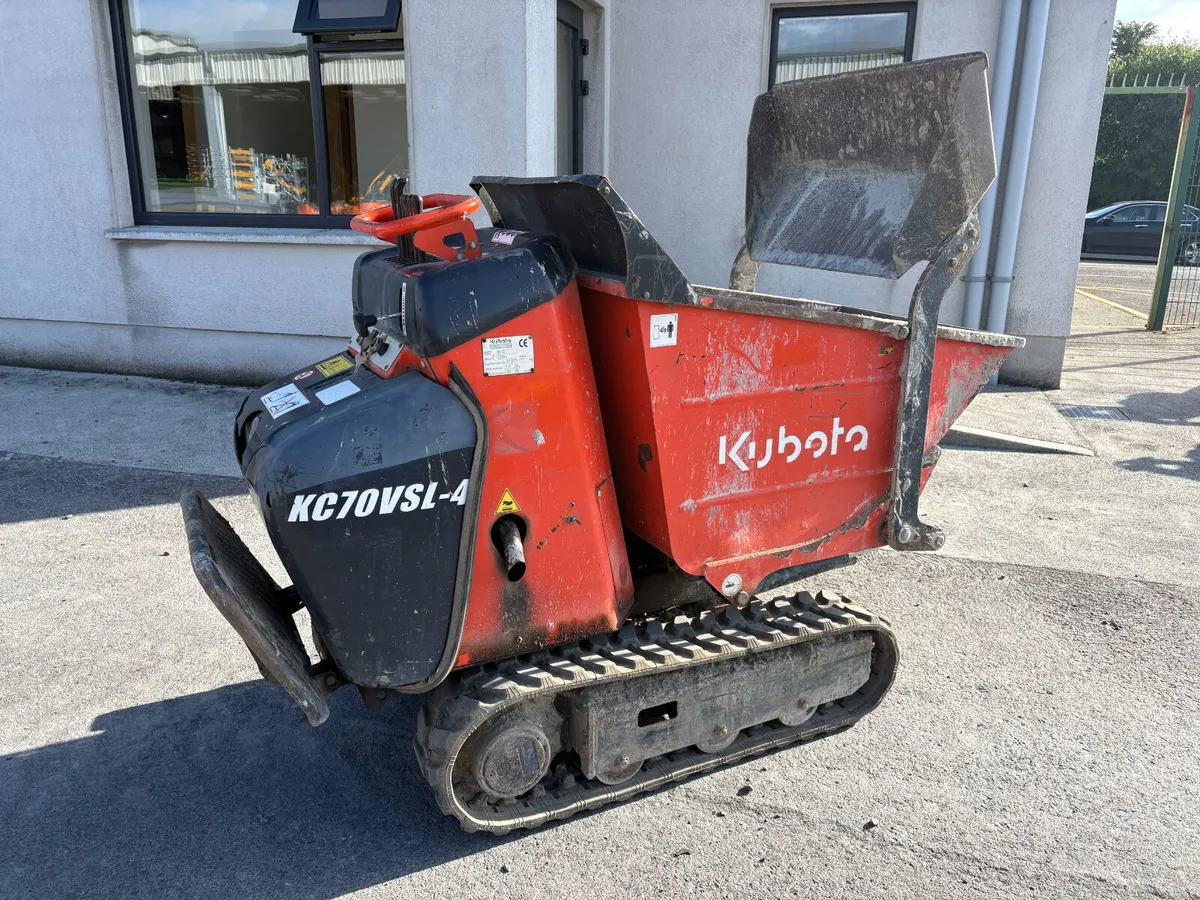 🔥 2019 Kubota KC70VSL-4 Tracked Dumper 🔥 - Image 2