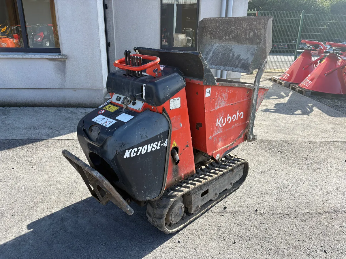 🔥 2019 Kubota KC70VSL-4 Tracked Dumper 🔥 - Image 3