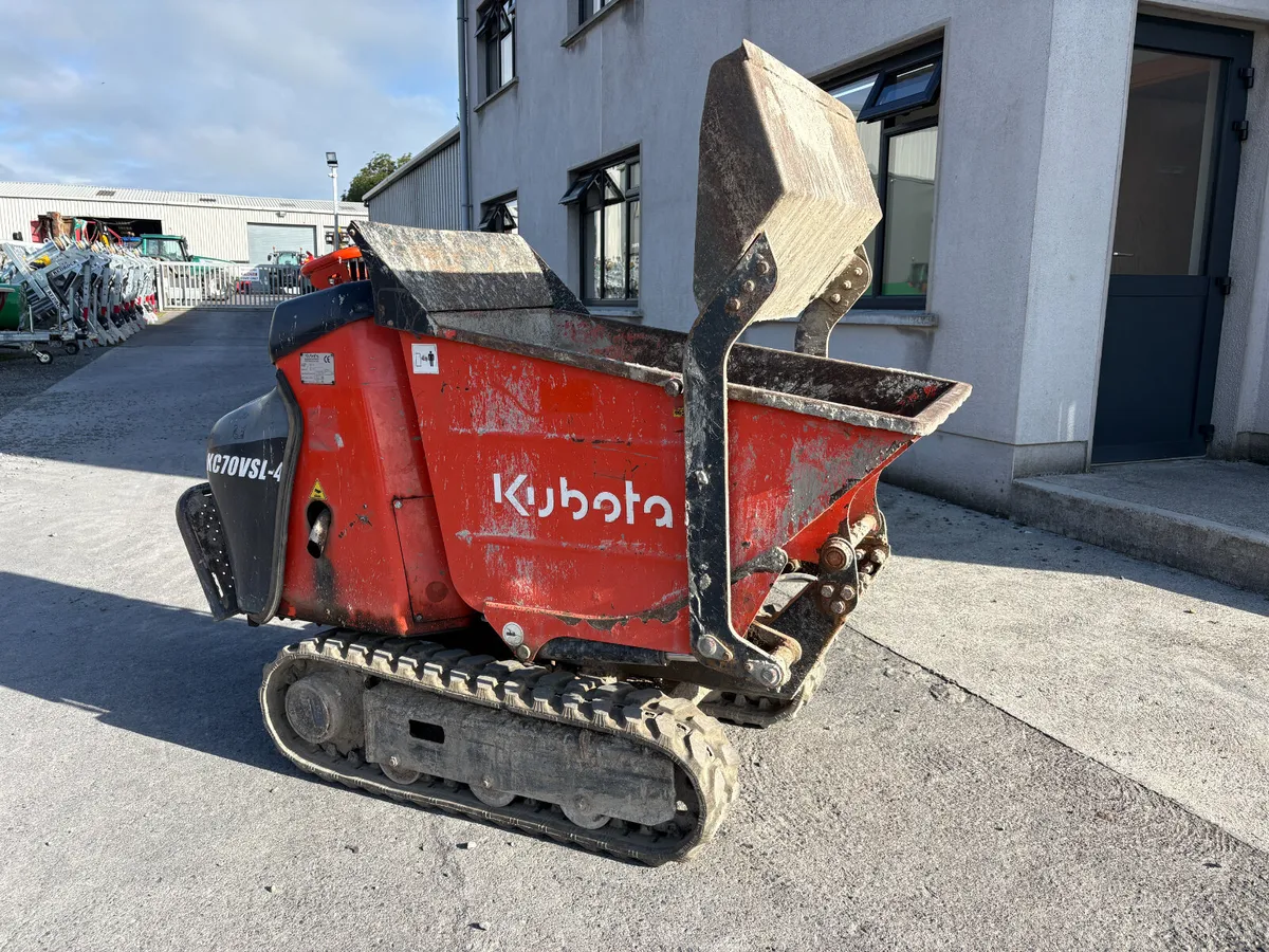 🔥 2019 Kubota KC70VSL-4 Tracked Dumper 🔥 - Image 1