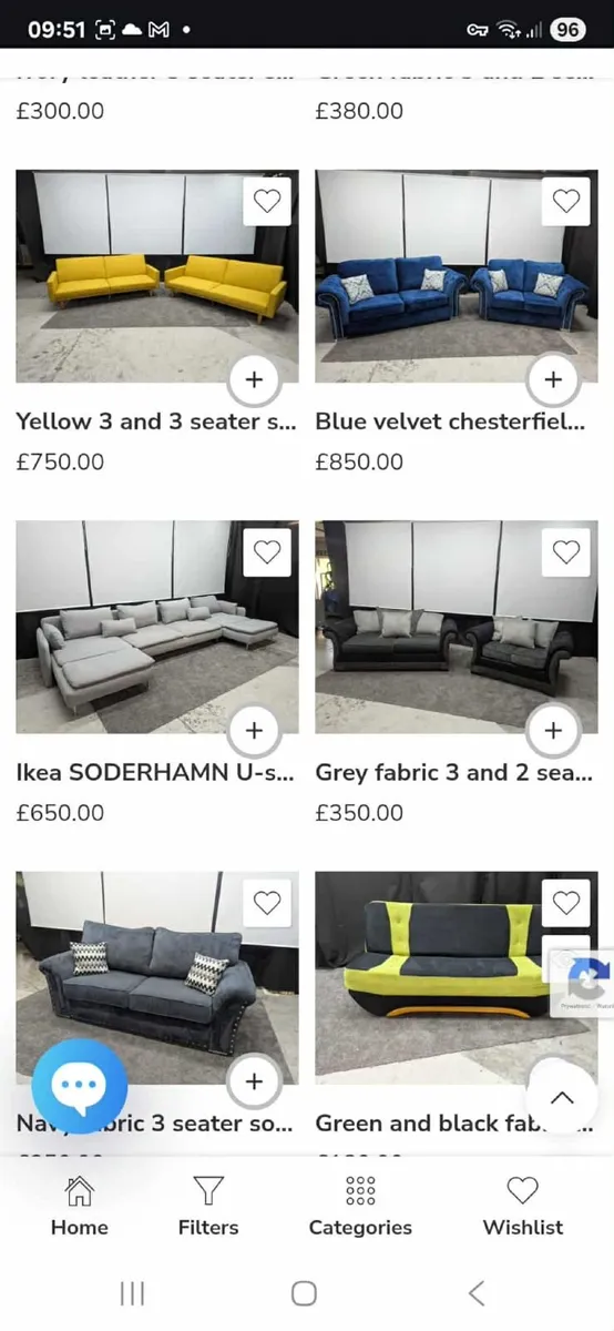 Second hand fully refurbished sofas for sale. - Image 2