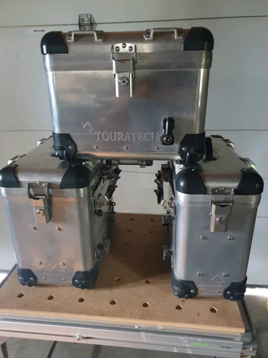 Touratech Zega Pro Top Box and Panniers - Image 1