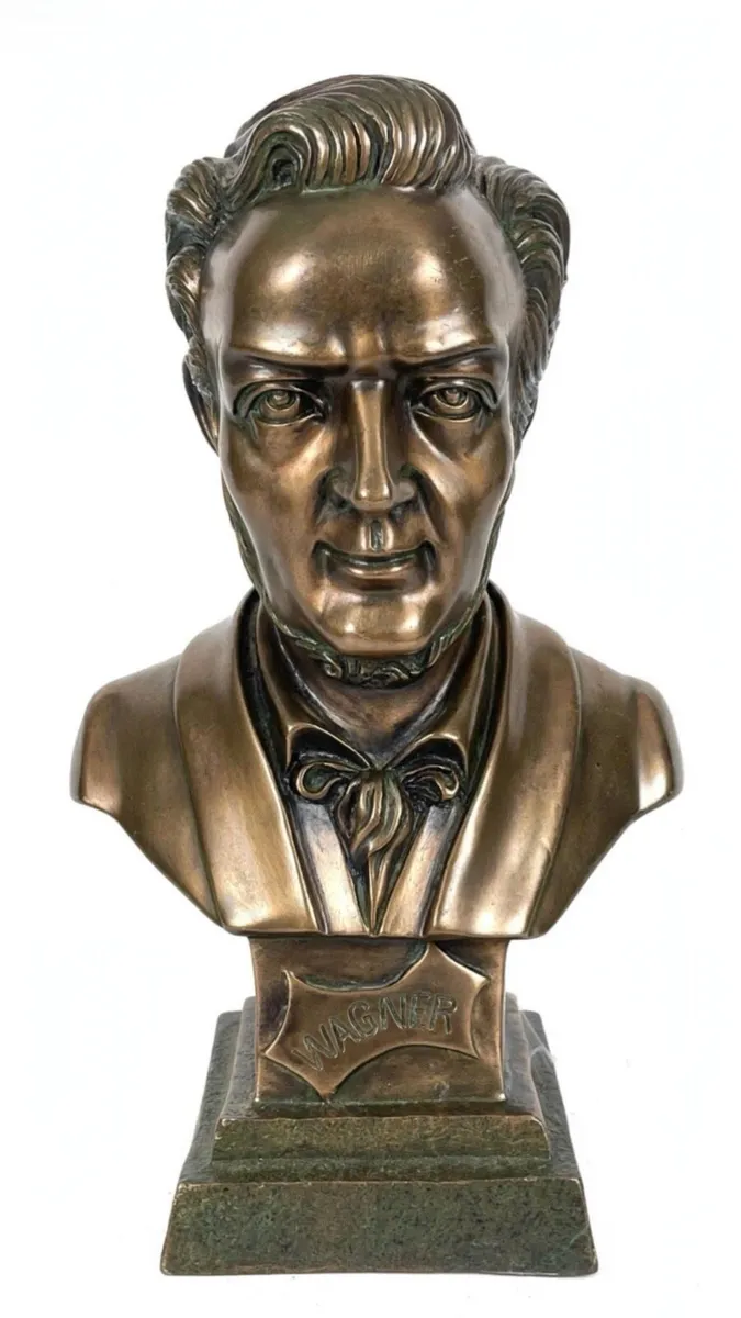Vintage bust of Richard Wagner - Image 1