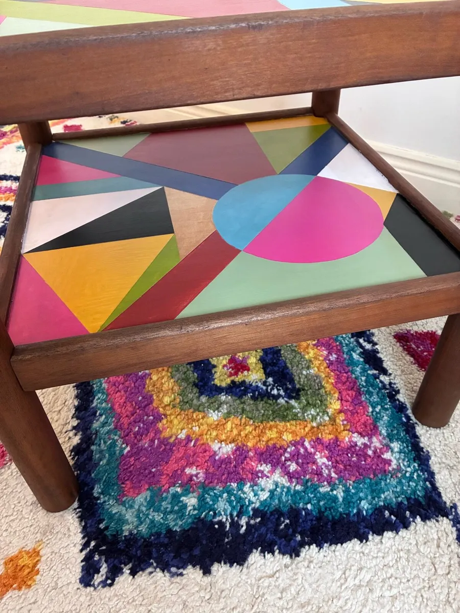 Mid century side table - Image 4