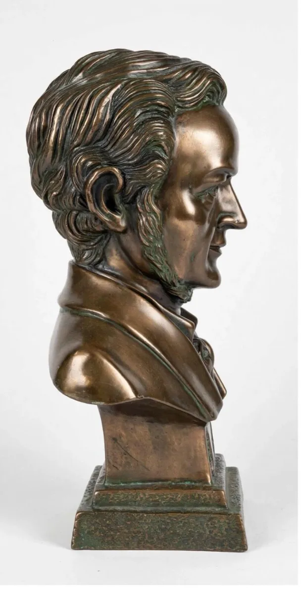 Vintage bust of Richard Wagner - Image 3