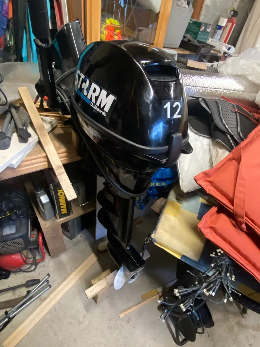 12 HP Outboard - Image 3