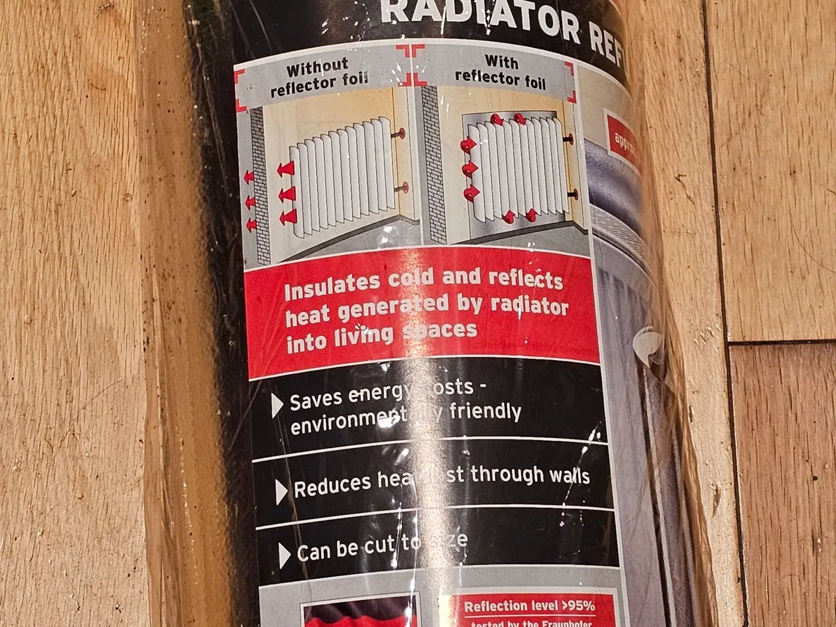 Radiator Insulation Roll Reflective Heat Reflector - Image 4