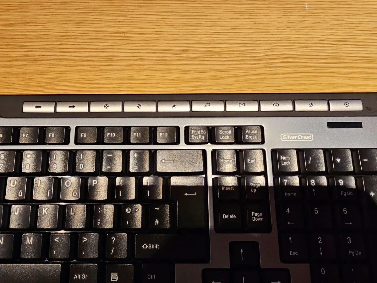 Wireless Keyboard multimedia Lidl Silvercrest - Image 2