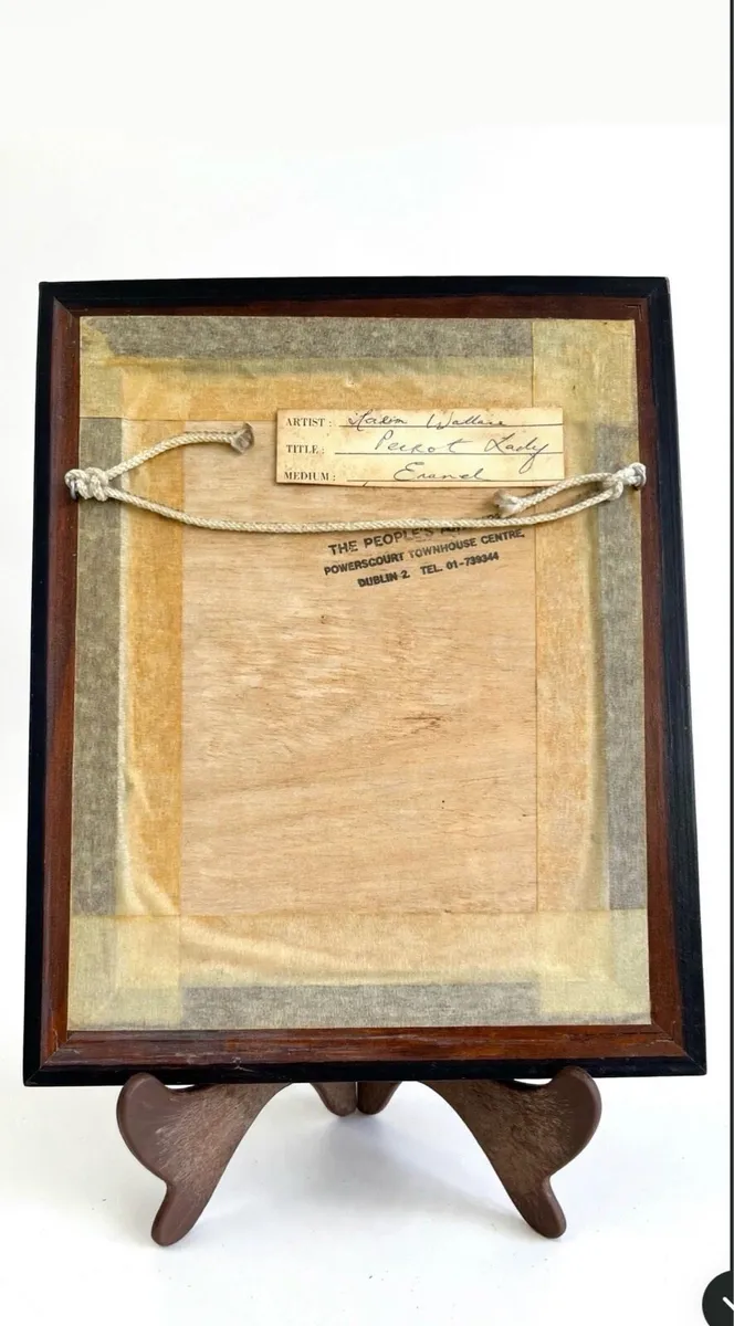 Vintage enamel wall art produced in Dublin - Image 2