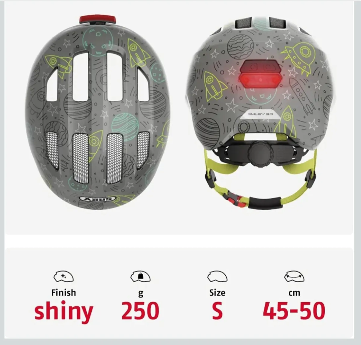 Children's Helmet ABUS 3.0 (New) - Image 2
