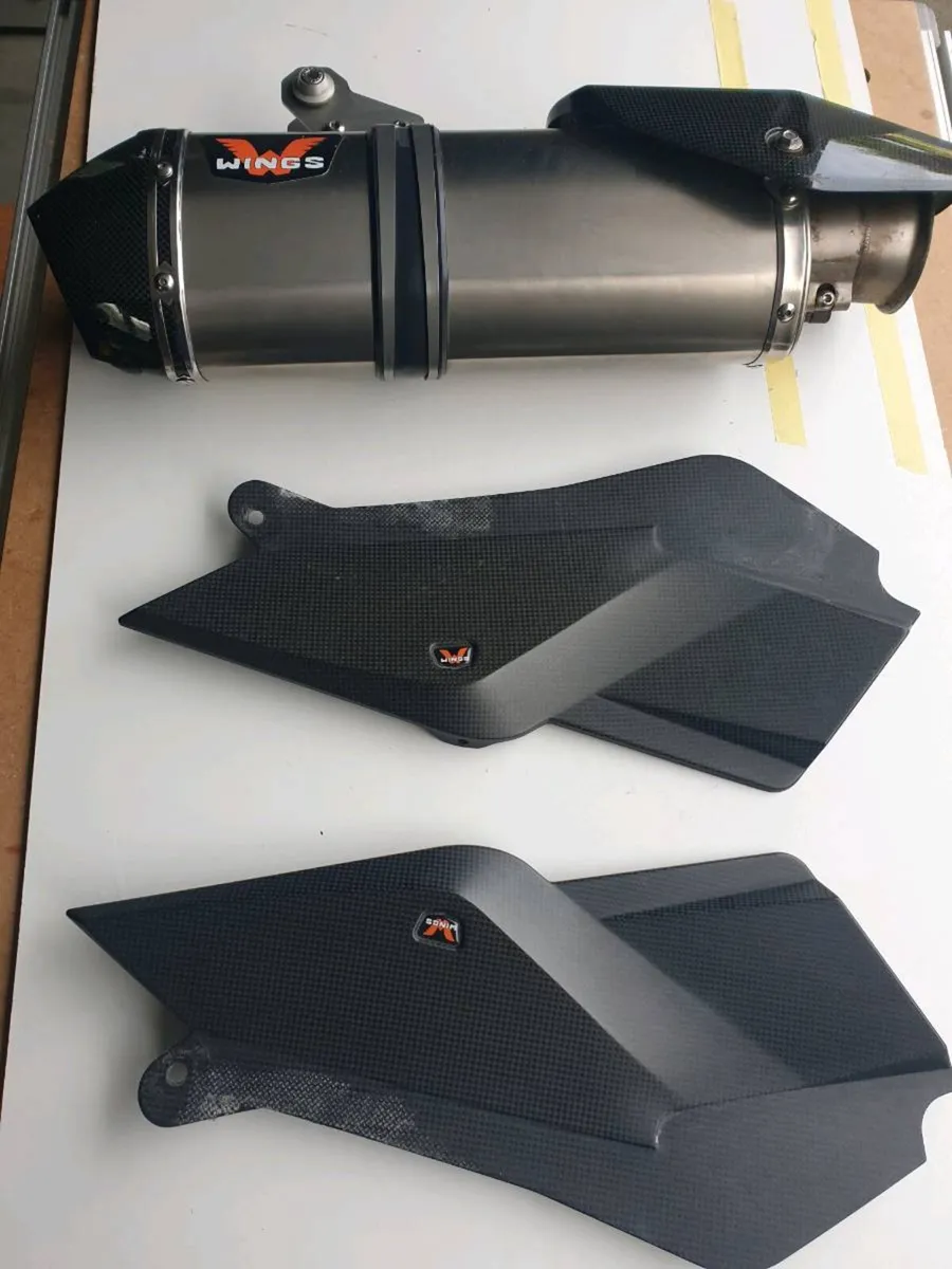 KTM 1290 Super Adventure  Exhaust & Heat Shilds - Image 1