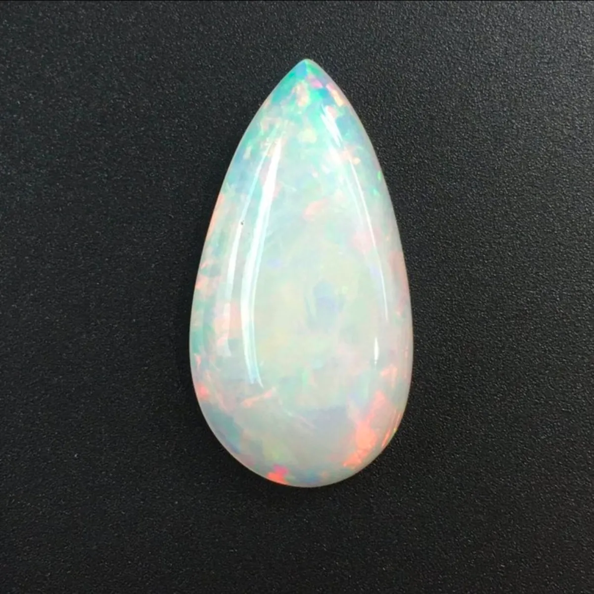 Natural White Multicolour Opal, 12.77 ct - Image 1