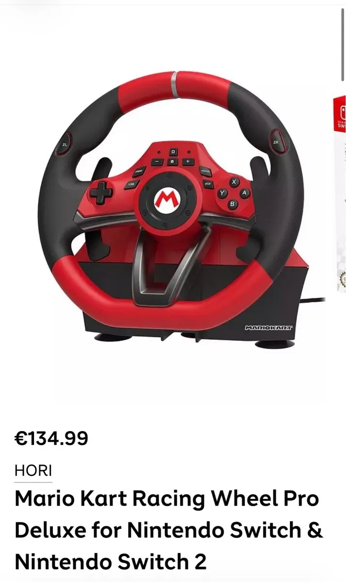 Mario Kart Racing Wheel Pro Deluxe - Image 1
